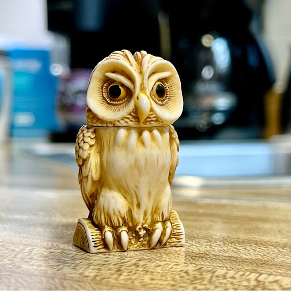 Owl Figurine Trinket Box Harmony Kingdom Yeoman of the Guard - Picture 12 of 12
